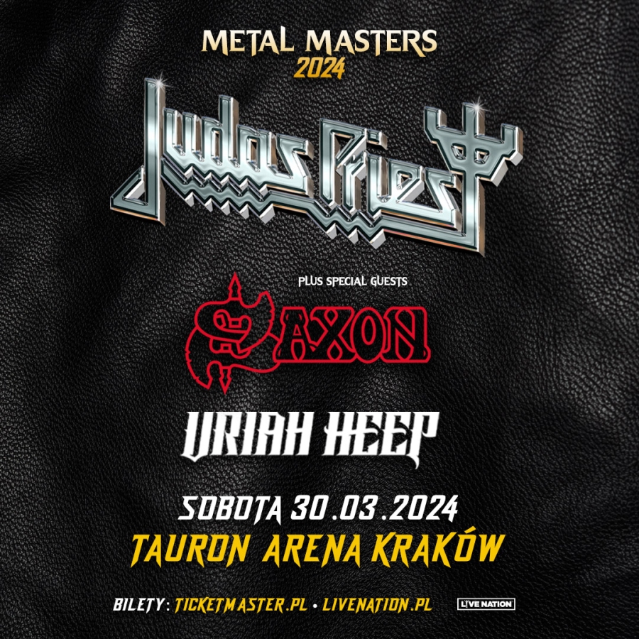 Judas Priest w Polsce – plakat