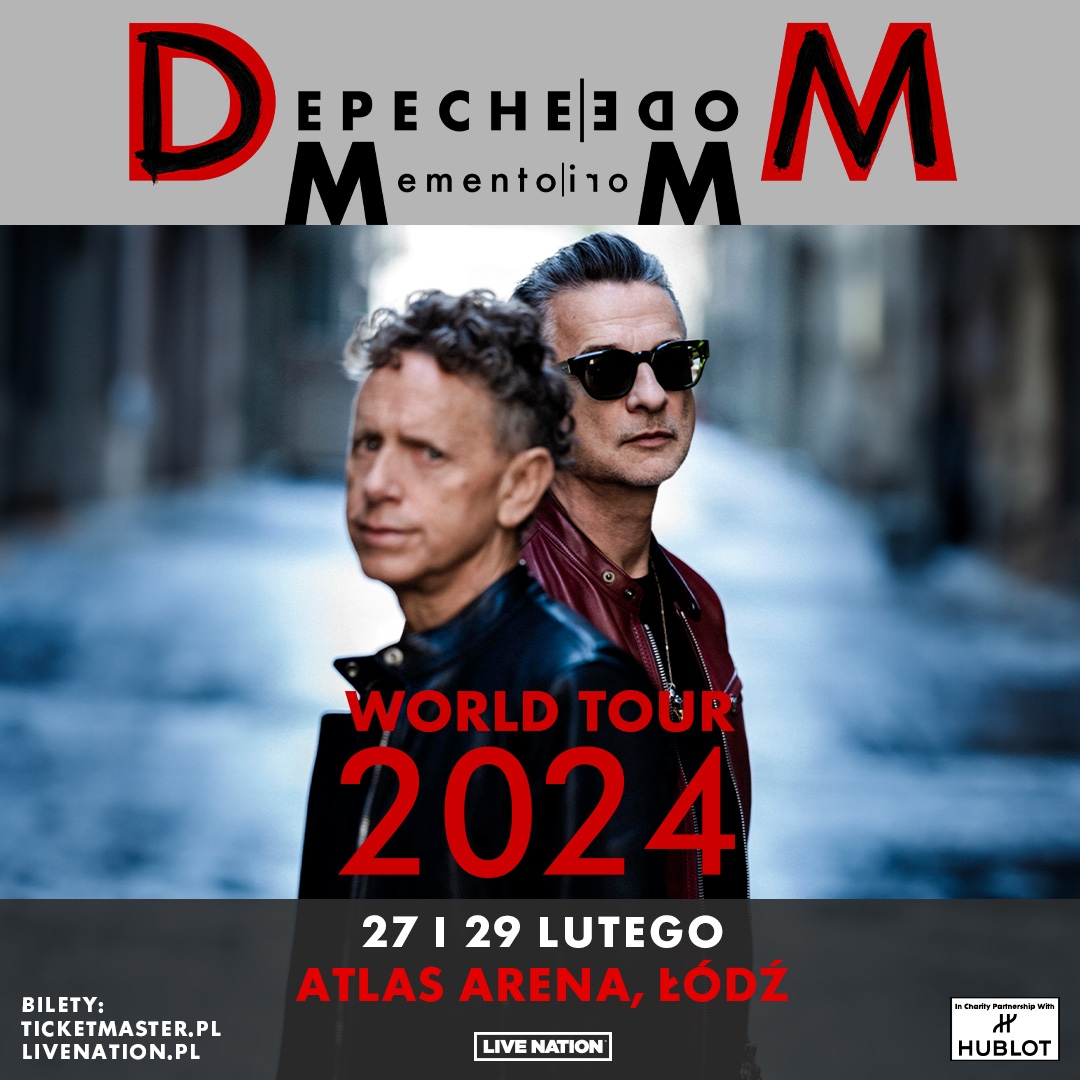 Depeche Mode ogłosili kolejne koncerty. W 2024 roku zagrają dwukrotnie