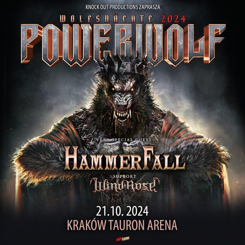 Powerwolf w Polsce – plakat