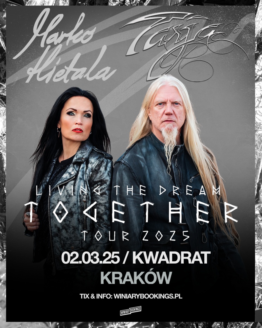 Tarja Turunen i Marko Hietala zagrają trzy koncerty w Polsce w 2025