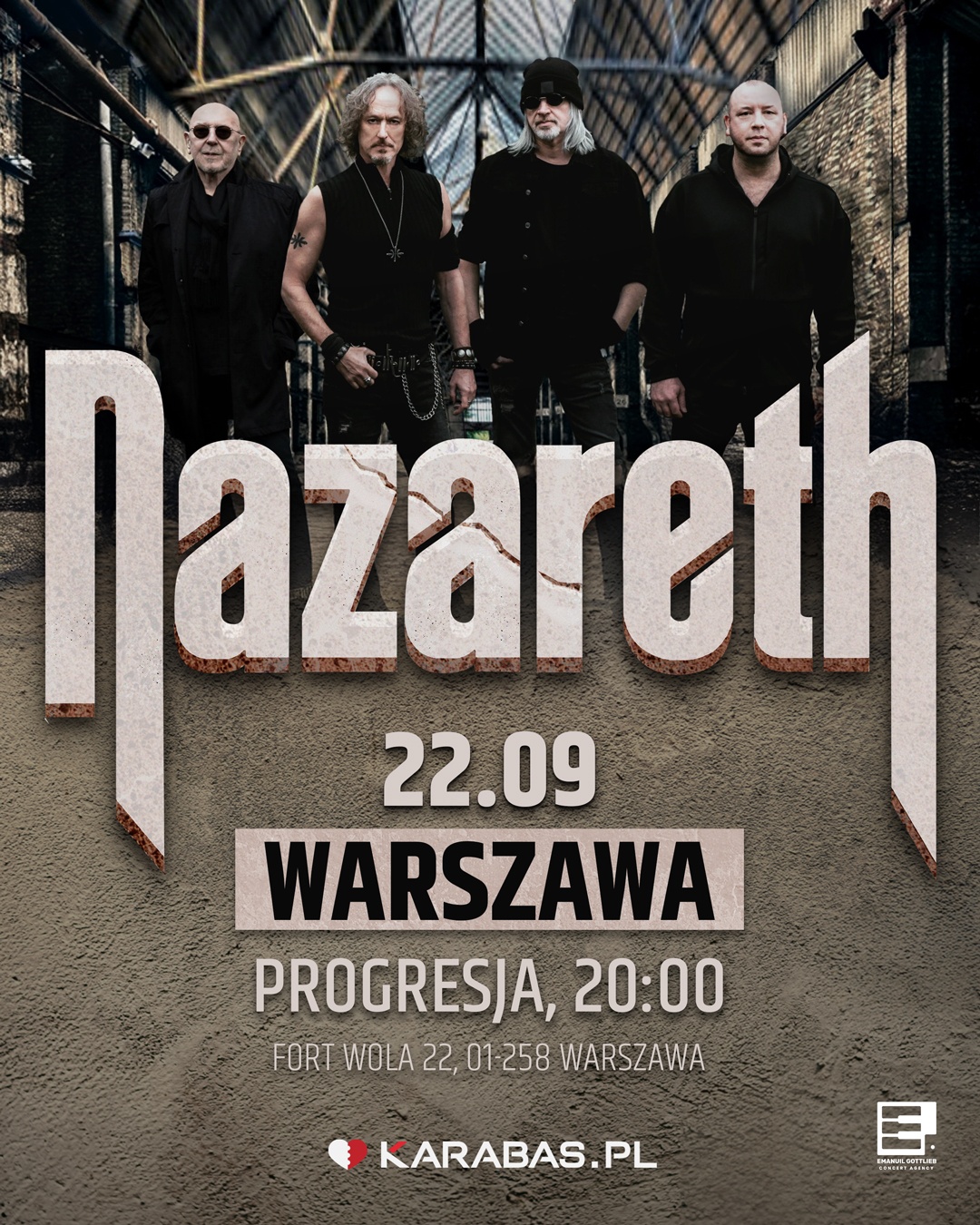 Nazareth zagra koncert w Polsce [DATA, BILETY]