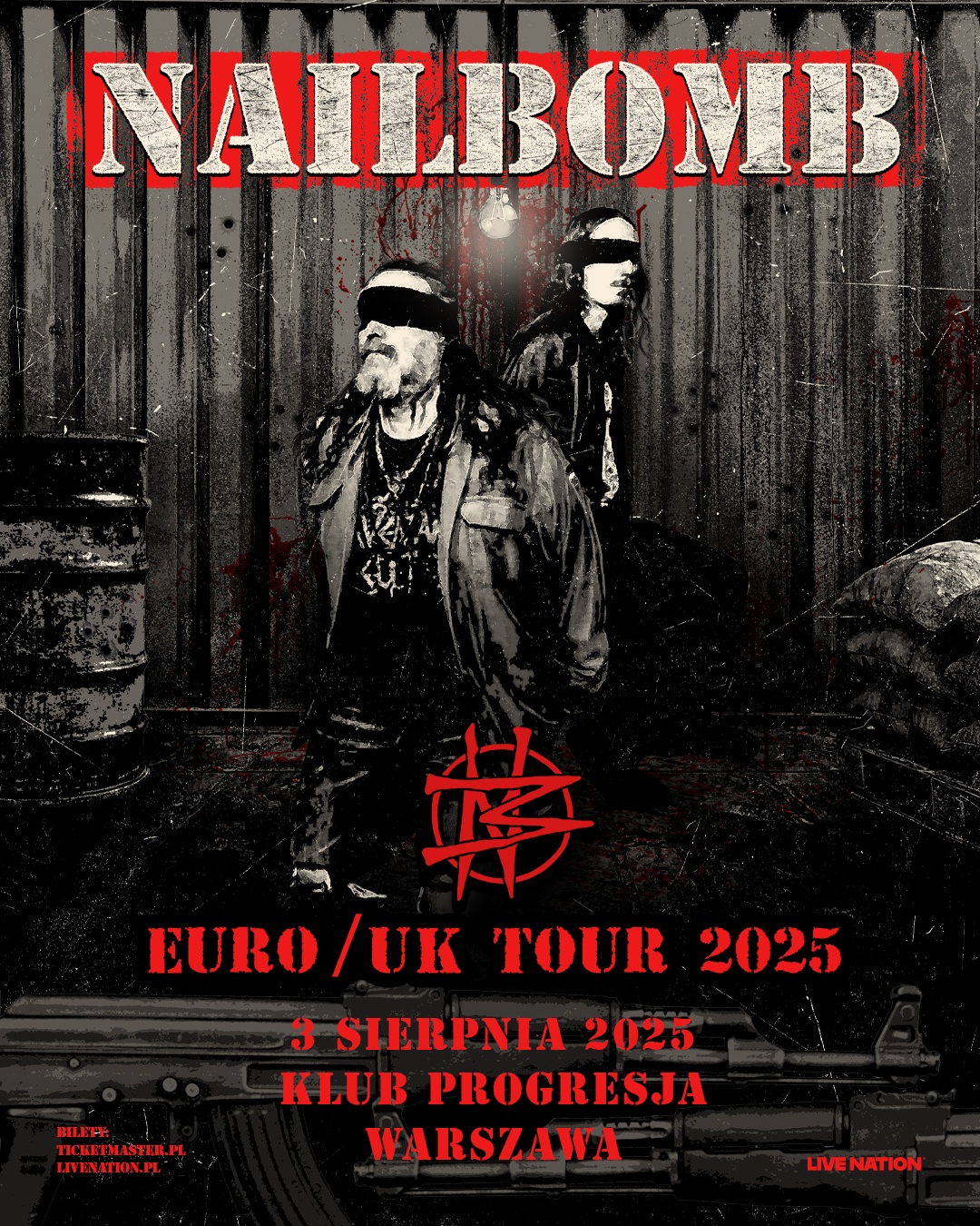 Nailbomb Maxa Cavalery zagra koncert w Polsce [DATA, BILETY]