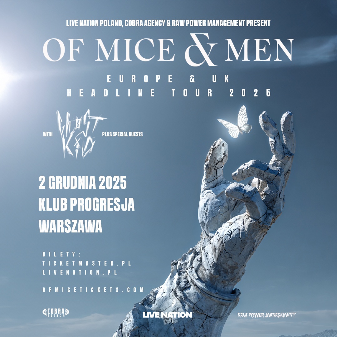 Of Mice & Men zapowiedzieli koncert w Polsce [DATA, BILETY]