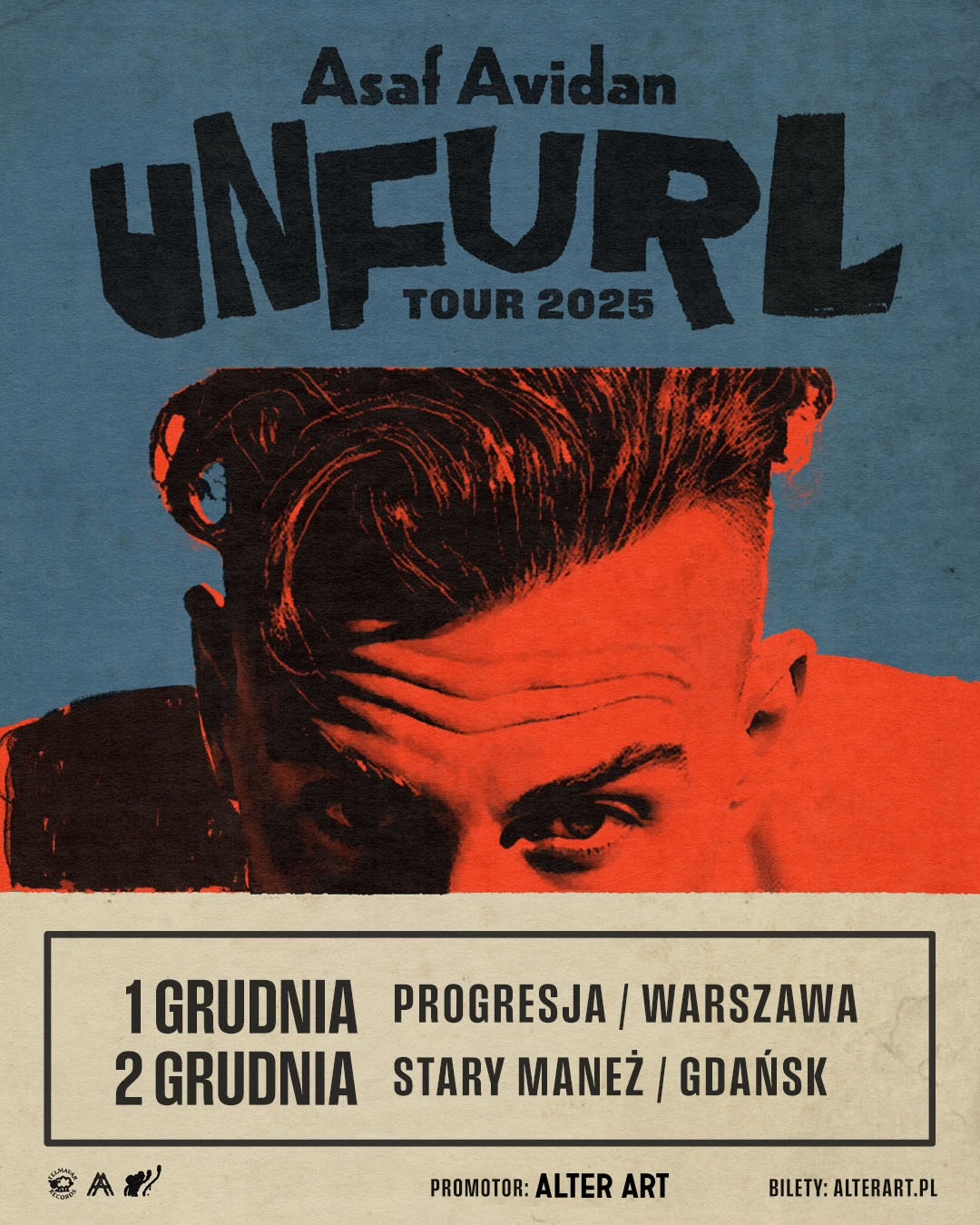 Asaf Avidan zapowiedział dwa klubowe koncerty w Polsce [DATY, BILETY]