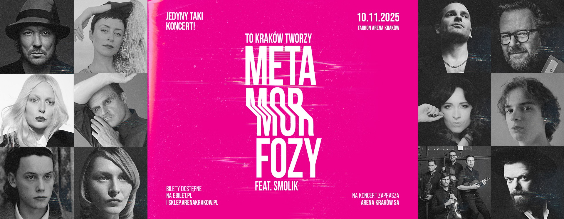 To Kraków Stworzy Metamorfozy (i to już w listopadzie). Smolik zapowiedział niezwykłą imprezę!