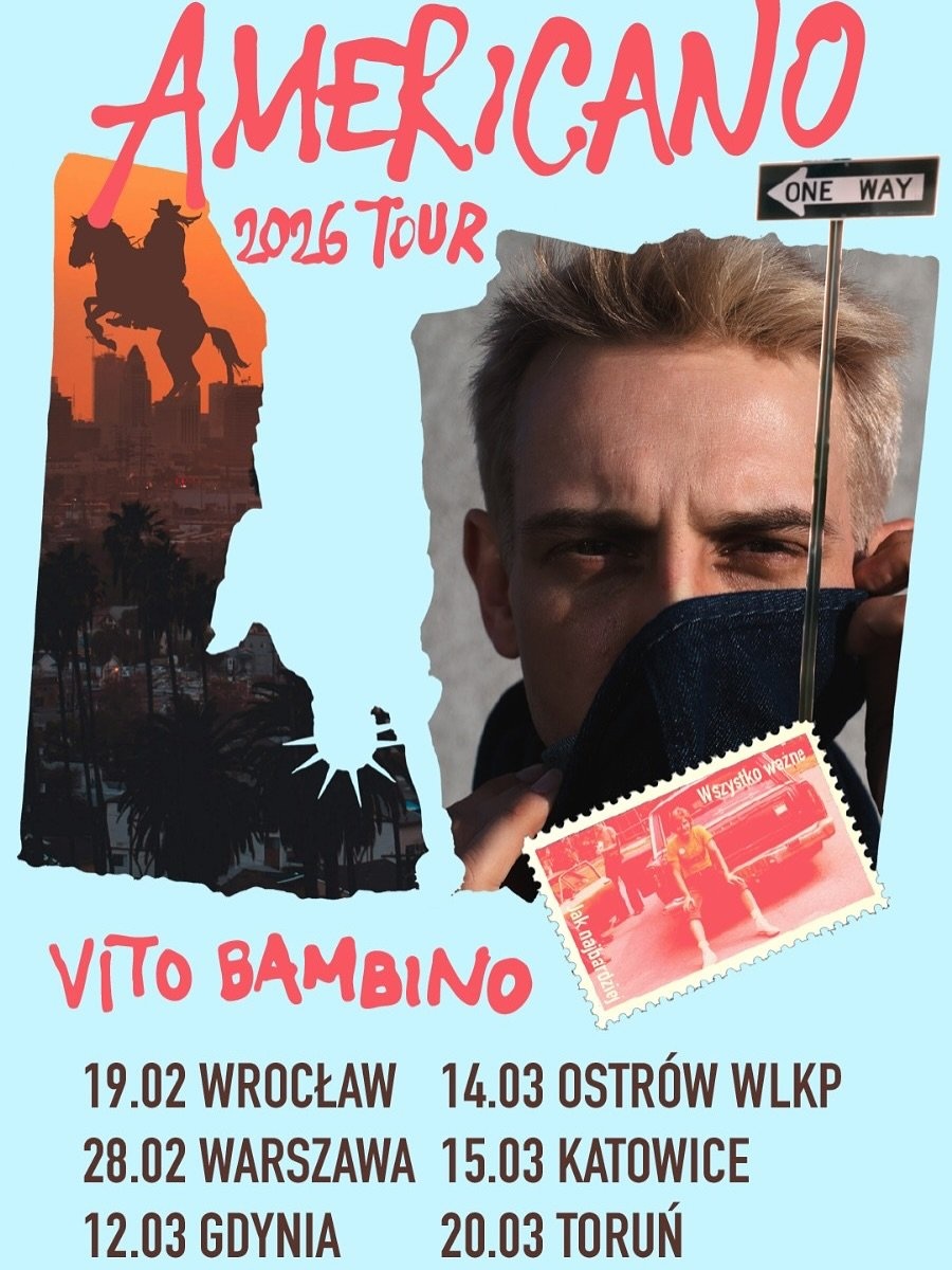 Vito Bambino opublikował nowy utwór i ogłosił trasę koncertową