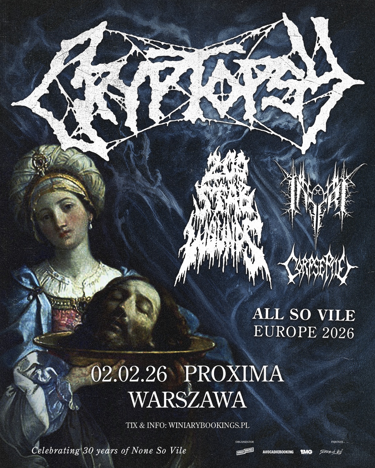 Cryptopsy i ich znakomici goście na koncercie w Polsce [DATA, BILETY]