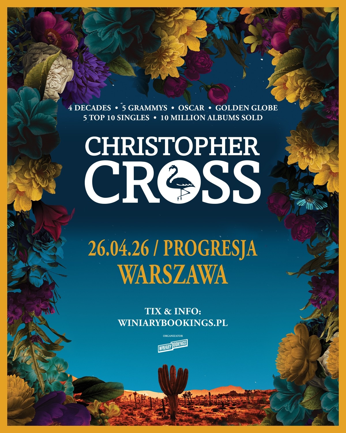 Legenda amerykańskiego rocka lat 80. zagra klubowy koncert w Polsce [DATA, BILETY]