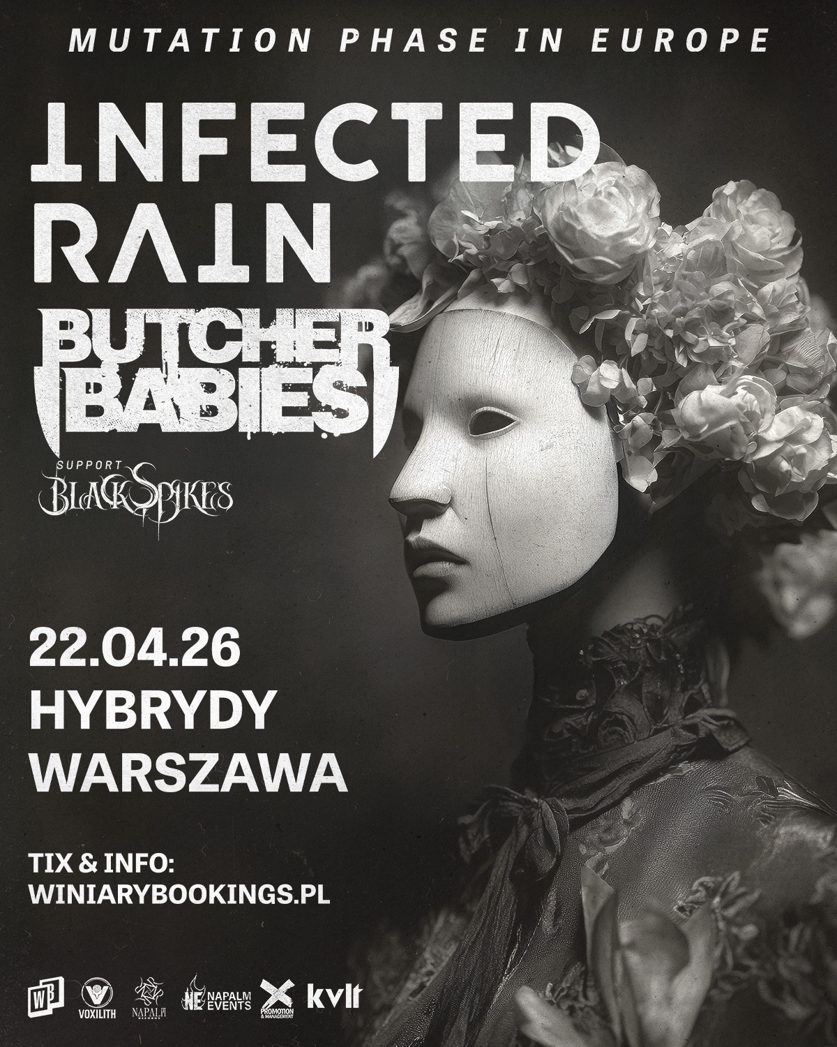 Infected Rain i Butcher Babies zagrają wspólny koncert w Polsce [DATY, BILETY]