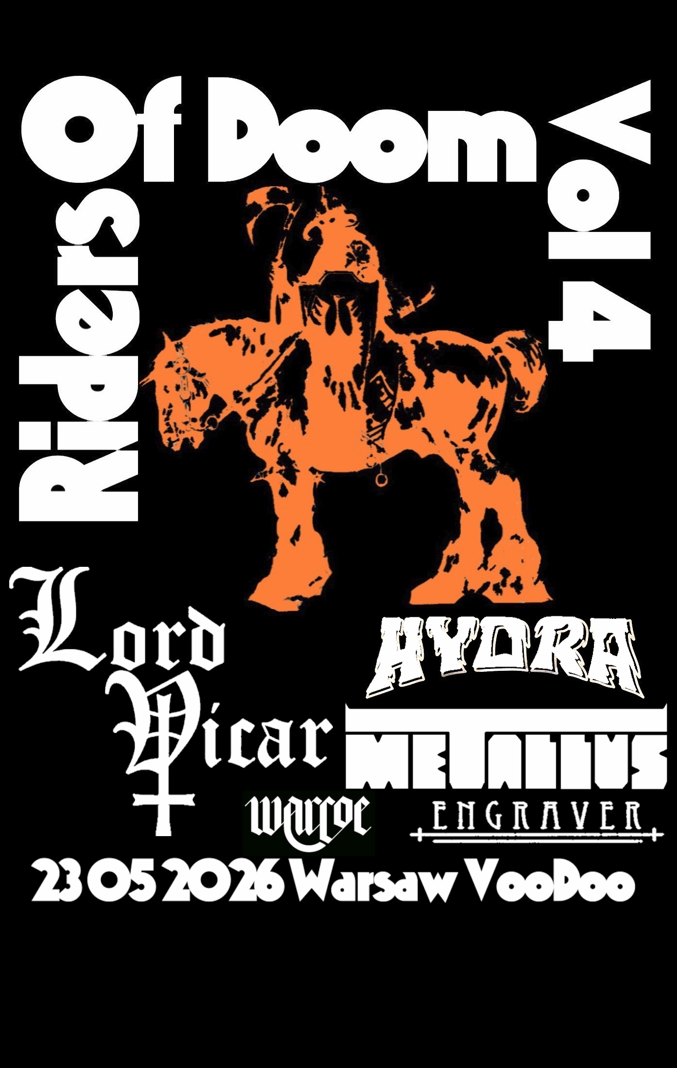 Riders Of Doom vol. 4 zapowiedziane. Święto dla fanów doom metalu już w maju 2026 roku!