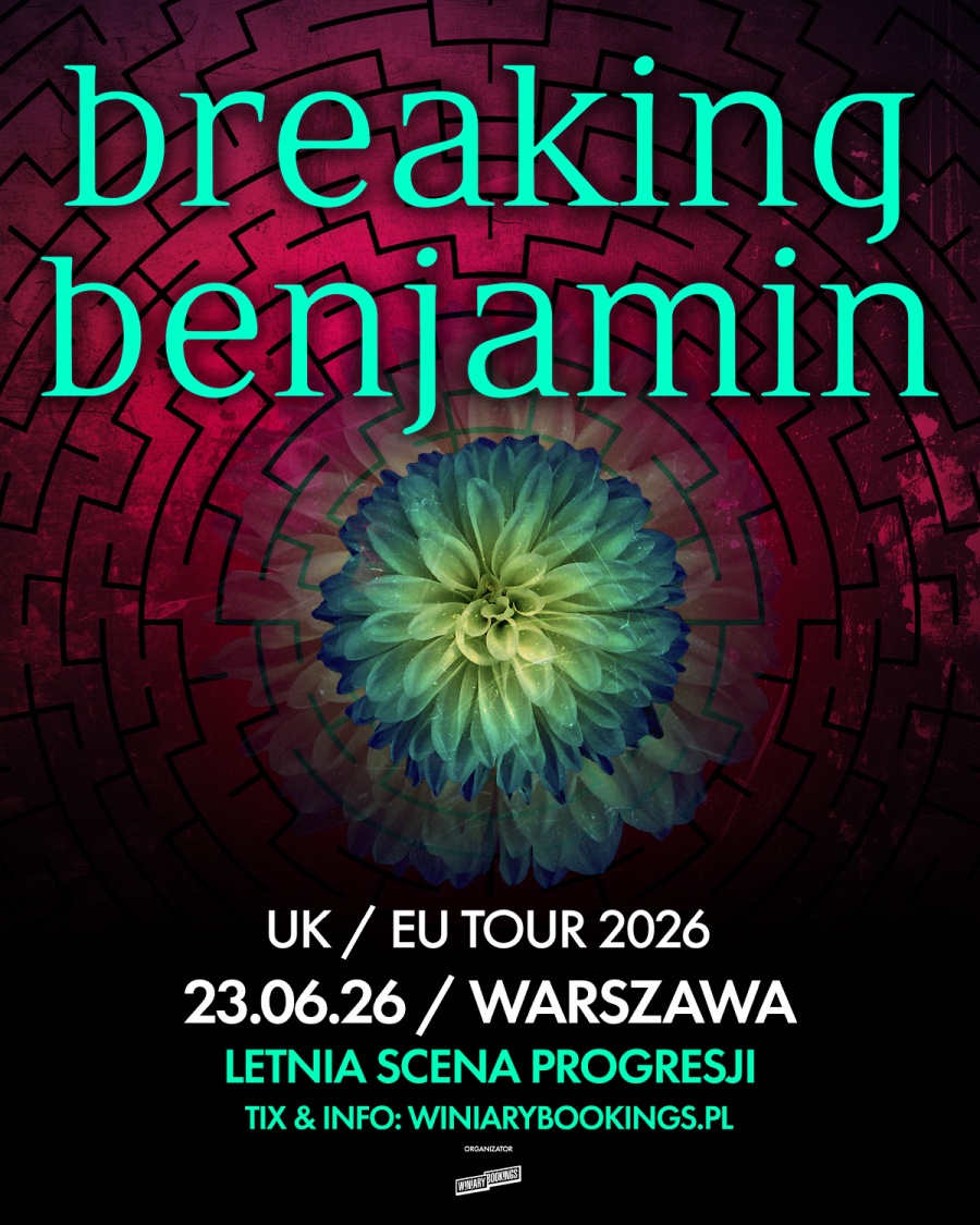Breaking Benjamin wracają z nowym singlem „Something Wicked” i zapowiadają nowy album!