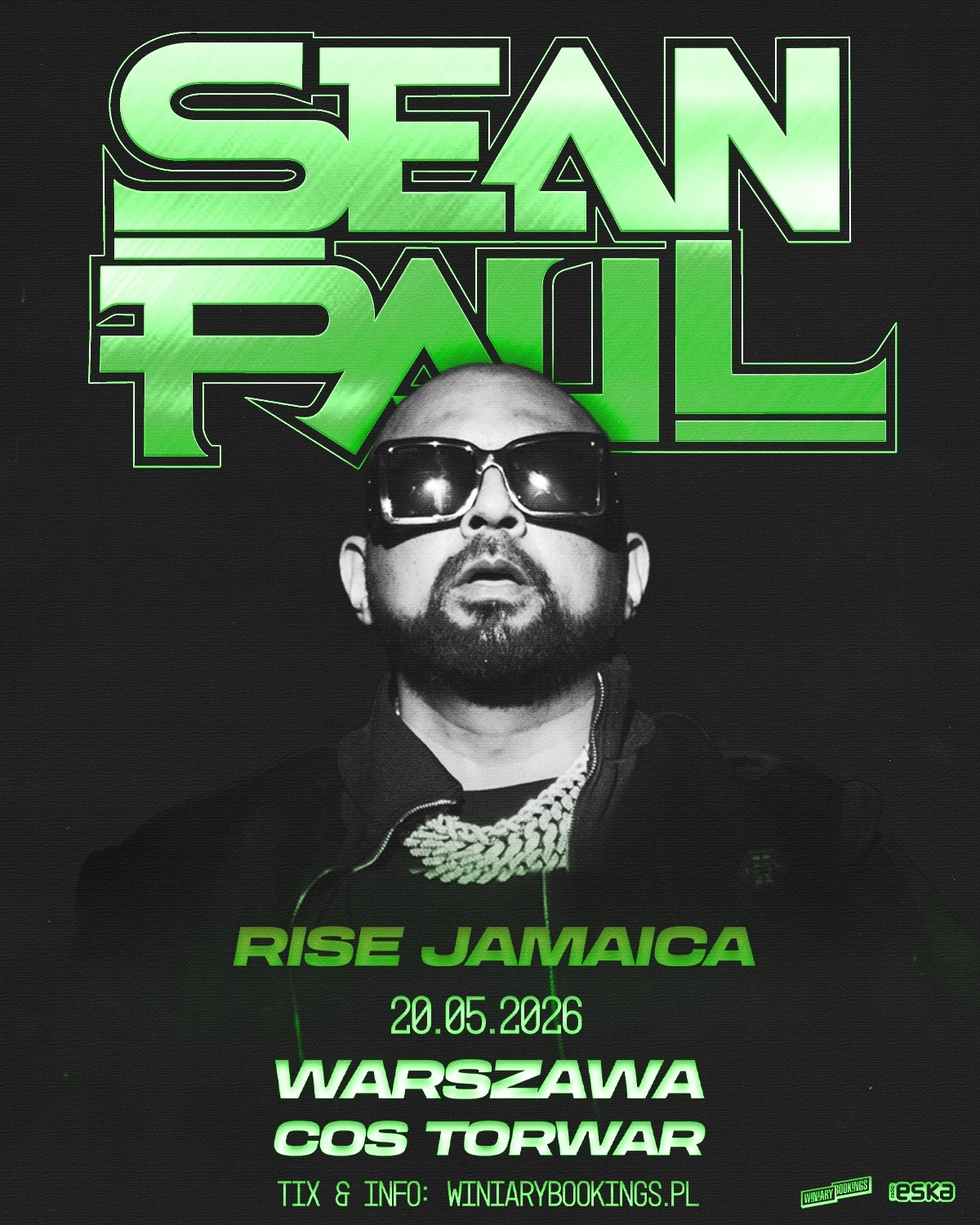 Sean Paul zapowiedział koncert w Polsce [DATA, BILETY]