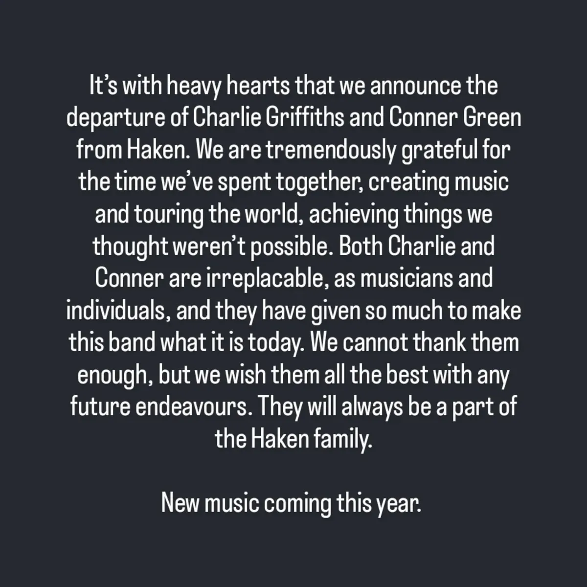 Jeden z najlepszych progrockowych zespołów ostatnich lat rozstał się z dwoma muzykami