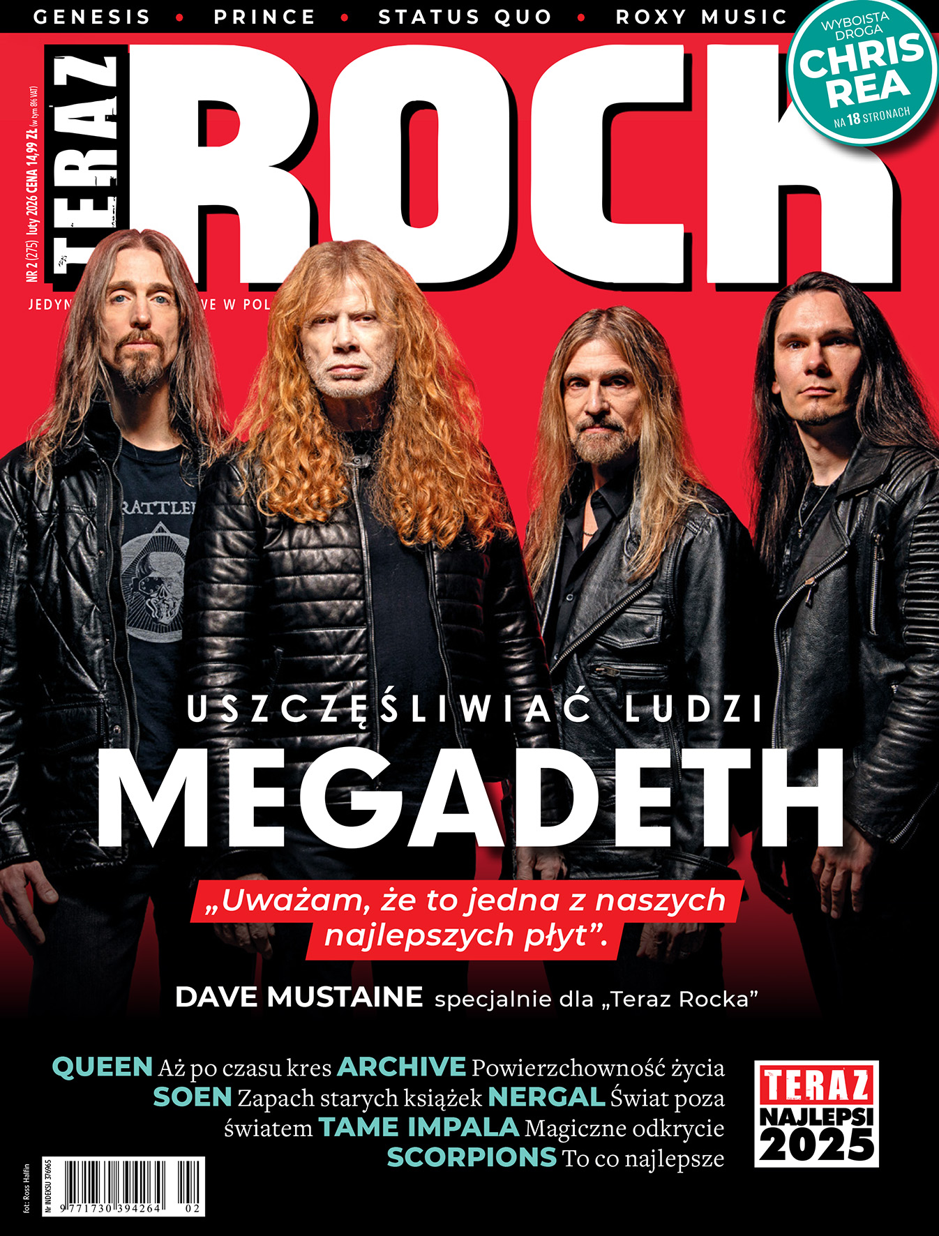 Lutowy „Teraz Rock” od środy w sprzedaży [ZAPOWIEDŹ]