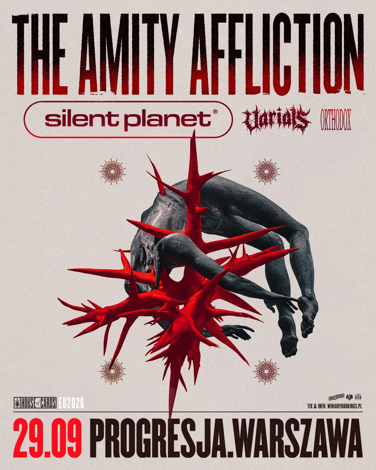 The Amity Affliction zagrają w Warszawie. Wygraj bilety na koncert zespołu! [KONKURS]