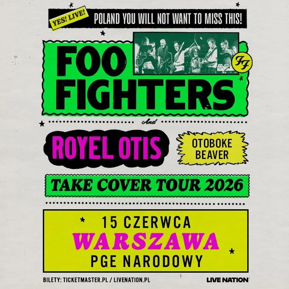 Foo Fighters x Teraz Rock. Wygraj bilety na koncert zespołu w Warszawie! [KONKURS]
